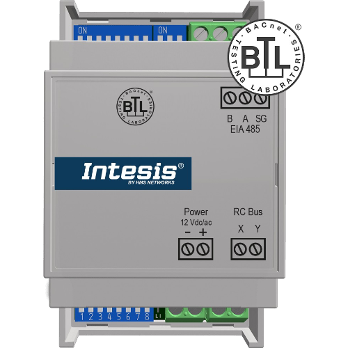 INTESIS IN485MHI001R000 Mitsubishi Heavy Industries FD and VRF systems at BACnet MS/TP interface - 1 unit