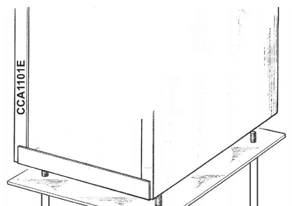RIB CCA1101E CARCASSA COLONNA ECO GRIS900