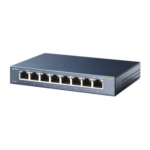 TP LINK TL-SG108 GIGA 8-PORT DESKTOP SWITCH Stand-alone Switch