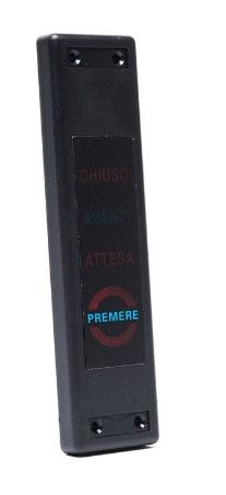 PLEXA PLX 470/3 Semaforo a 3 messaggi con pulsante richiesta trans