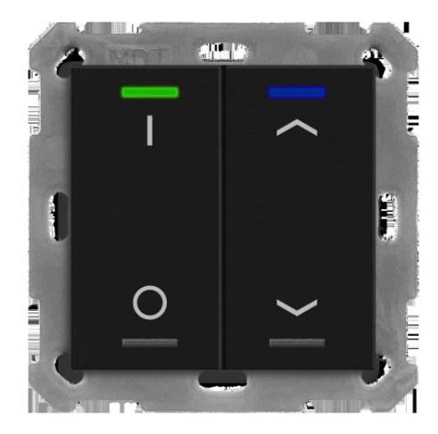BE-TAL55T206.D1 MDT Technologies KNX Taster Light 55 2 lati