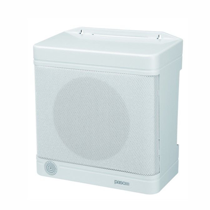 PASO C34/6-EN WHITE 6W EN54-24 Cassette Speaker