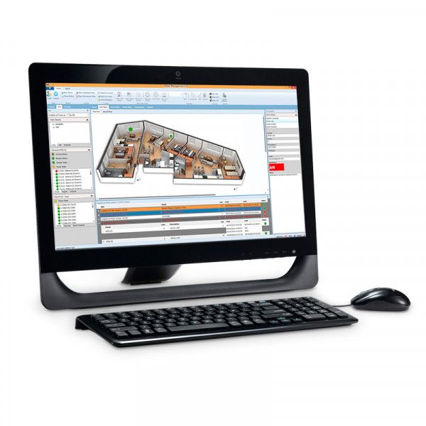 ELMO GPRO4 Licenza del software di supervisione GLOBALPRO, gestione max. 100 punti allarme tra i quali 4 punti video fino ad un max. di 4 telecamere