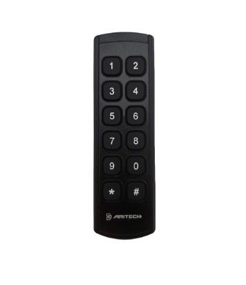 ARITECH INTRUSION ACI420-PIN OSDP reader with slim design keyboard Mifare Desfire EV1/2/3 CSN & Bluetooth
