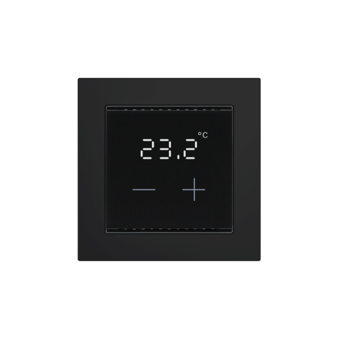 ELSNER 71802 Cala 101 T KNX sec, black RAL9005