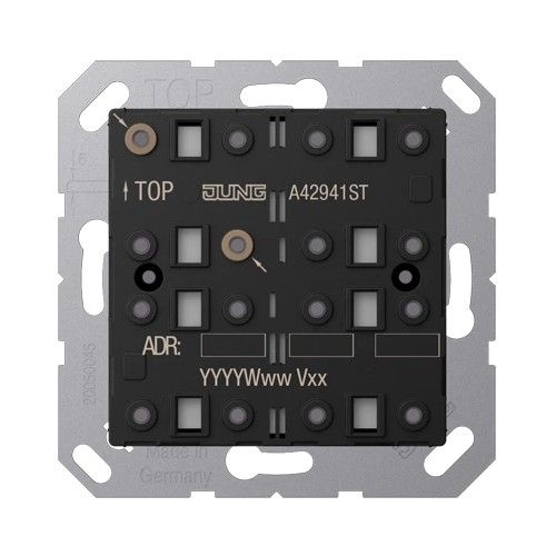 JUNG A42941ST Modulo per sensore a tasti KNX con acc. bus integr