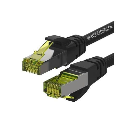 WP RACK WPC-PAT-6AU050BL CAT 6a U-UTP patch cable Length 5 M, AWG 26/7, CU,