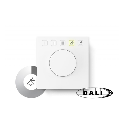 LUNATONE 86459338-3T-APP-PS-L1 DALI-2 ROT Touch, 3 capacitive sensor buttons, DAL