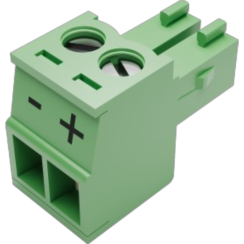 ZENNIO 9900052 Power input - Z50 (2 Poles)