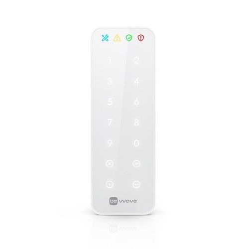 BEWAVE AKP-200-W White wireless keyboard