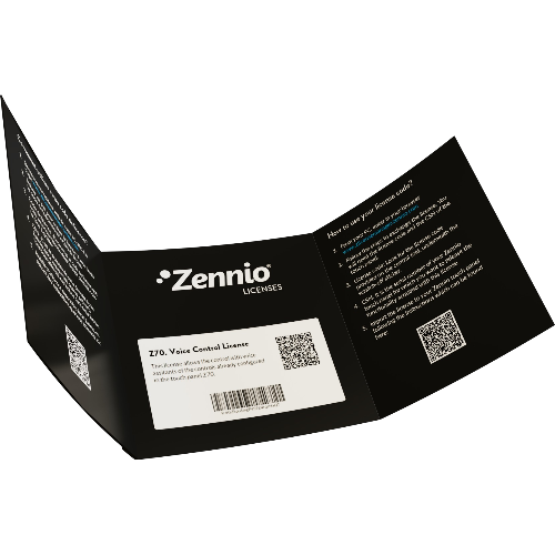 ZENNIO 8500008 Z70 Voice Control License