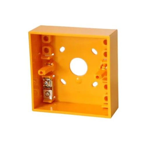 NOTIFIER PS027W Replacement: Yellow mounting bracket.