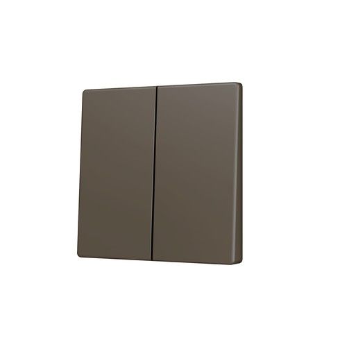 ZENNIO ZS55CSOFT22M ZS55. Cover for Double KNX Soft push button 55x55