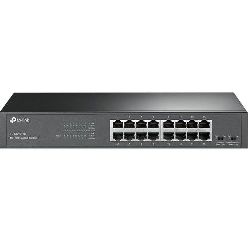 TP LINK TL-SG1016D 16 PORT DESKTOP SWITCH Stand-Alone Switch Switch