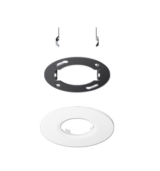 JUNG PMM-UP-SET-WW Set per montaggio incassato per rivelatore di presenza mini 3361MWW- 3361-1MWW