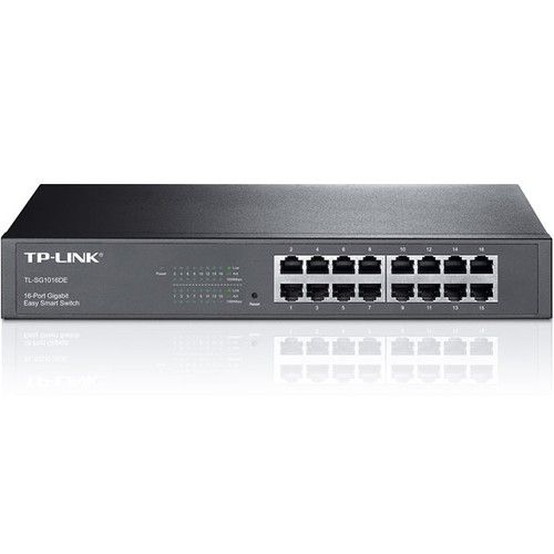 TP LINK TL-SG1016DE SWITCH EASY SMART 16P Stand-Alone Switch Switch