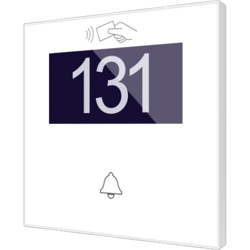 ZENNIO ZVIIWACDV3W IWAC Display v3. In-Wall Access Controller with di