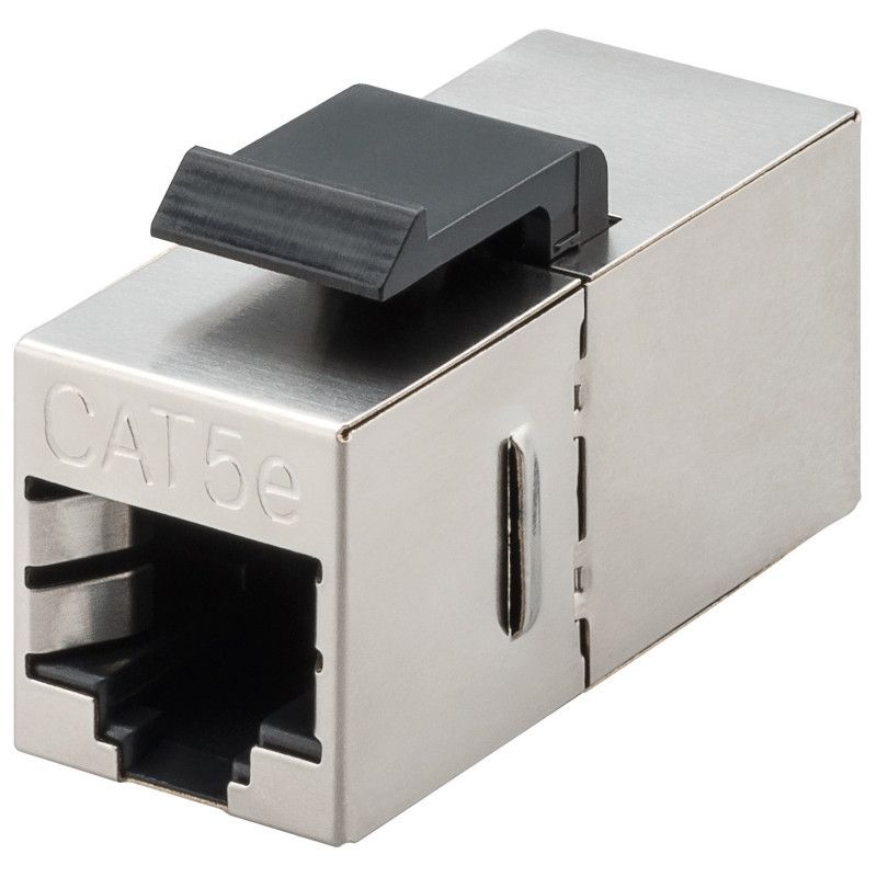 WP RACK WPC-CPR-K5S CAT 5e MODULAR COUPLER SHIELDED