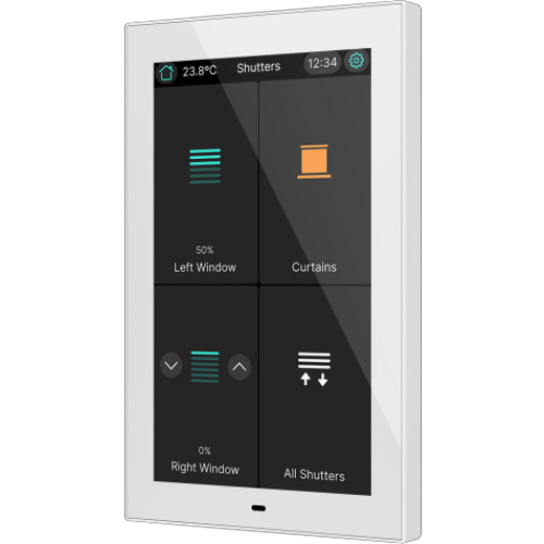 ZENNIO ZVICX50W CX50. Capacitive touch panel 5 pollici - White