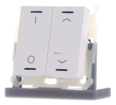 MDT BE-TAL5502.D1 KNX Button Light 55 2 volte, RGBW, bianco puro lucido, switch_blind, BE-TAL5502.D1