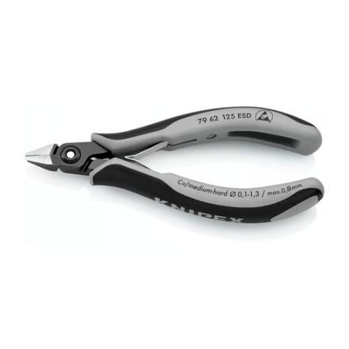 KNIPEX 79 62 125 ESD Precision side cutter