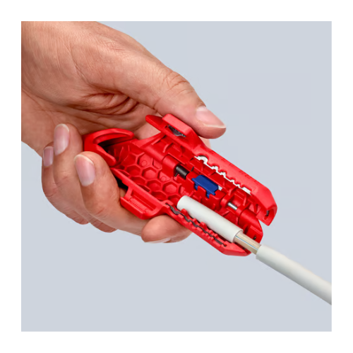 KNIPEX 16 95 02 SB ErgoStrip Cable stripping tool, left-handed