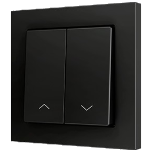 ZENNIO ZS55CSOFT22AC ZS55. Cover for Double KNX Soft push button 55x55