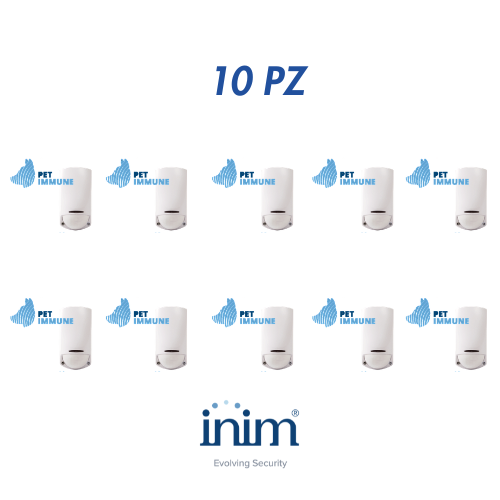 MT DISTRIBUZIONE KIT10-QDTP200H3-A Pack 10 pcs. QDTP200H3-A INIM detector