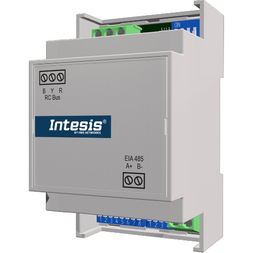 INMBSLGE001R000 Intesis Gateway LG VRF a Modbus RTU — 1 Unità Interna — Connessione via bus RYB — Configurazione via DIP switch