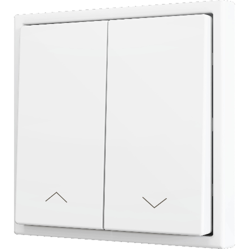 ZENNIO ZS702PB2S ZS70. Double Soft push button for 2 binary inputs