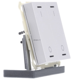 MDT BE-TAL6302.01 KNX Button Light 63 a 2 vie, RGBW, bianco da studio lucido, commutabile, BE-TAL6302.B1
