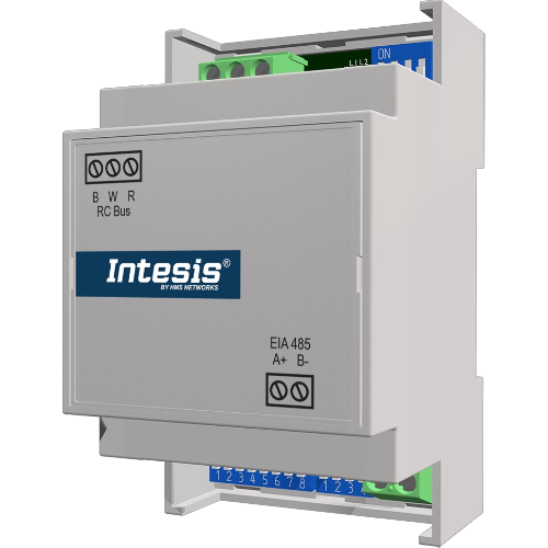INMBSFGL001R000 Intesis Gateway Fujitsu/General RAC e VRF a Modbus RTU — 1 Unità Interna — Connessione via bus RWB — Configurazione via DIP switch