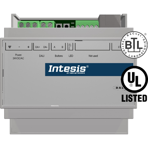INTESIS INBACDAL0640500 IP server gateway from DALI-2 to BACnet - 1 channel