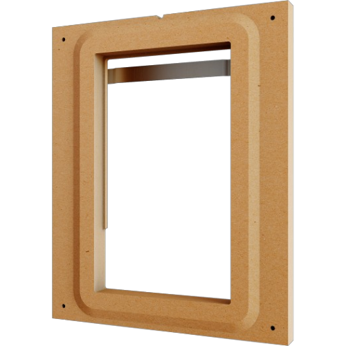 ZENNIO ZACFLZ50 Accessory for dry-wall flush mounting for Z50