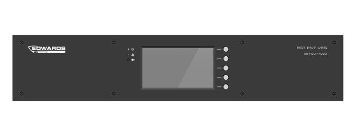 ARITECH FIRE EST-CU-11LCD Control unit for EDWARDS modular EVAC systems