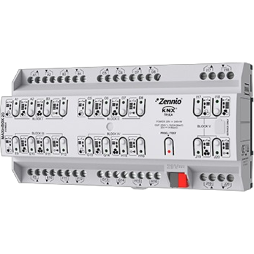 ZENNIO ZIOMB20 MAXinBOX20-20OUT,16A