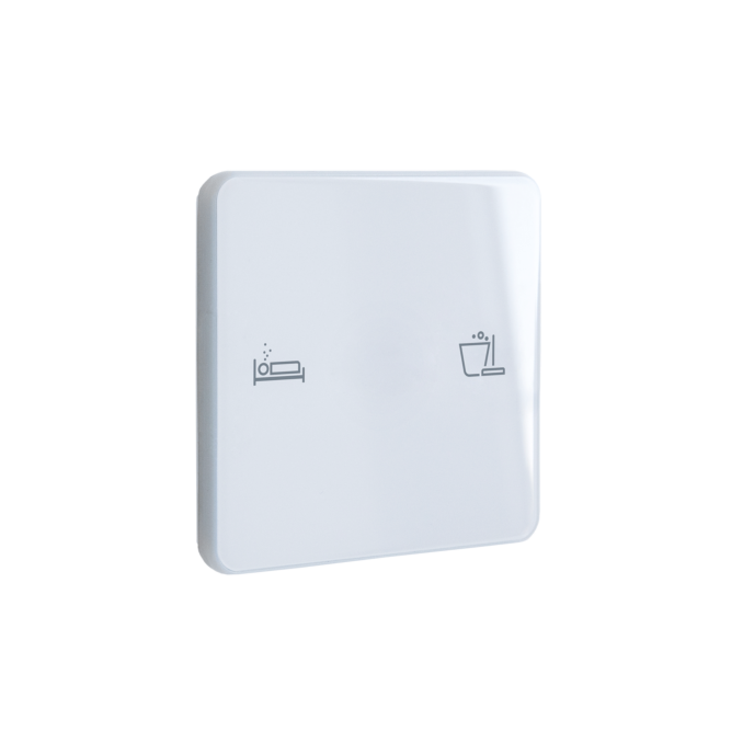 ELSNER 71330 KNX eTR DND/MUR Switch, signal white RAL 9003