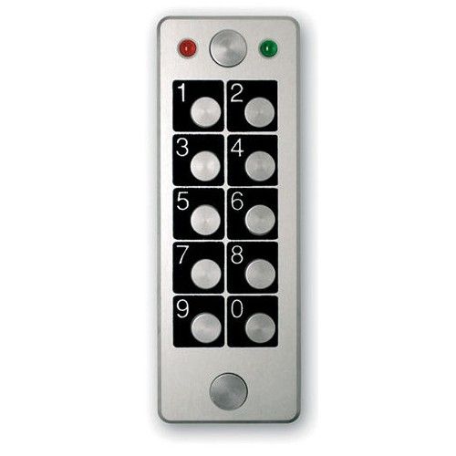 ARMAS DIGIKEE Vandal-proof keyboard in anodized aluminum with e