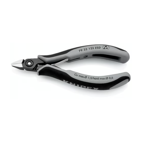 KNIPEX 79 32 125 ESD Precision side cutter