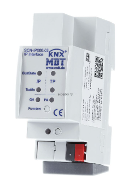 MDT SCN-IP000.03 IP interface, with KNX IP and Data Secure, e-mail, time server function - SCN-IP000.03