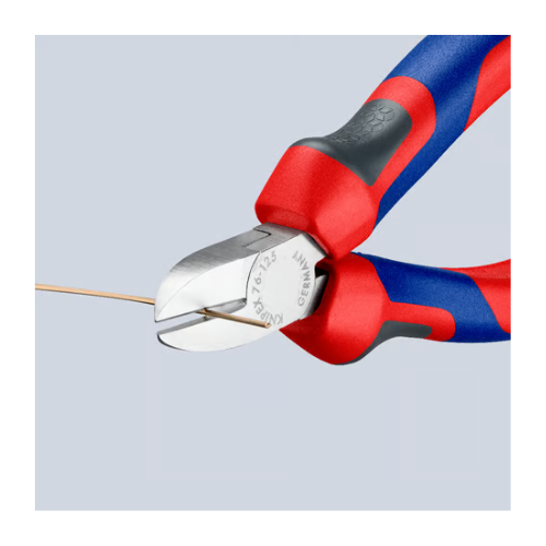 KNIPEX 76 05 125 Side cutter for electromechanics
