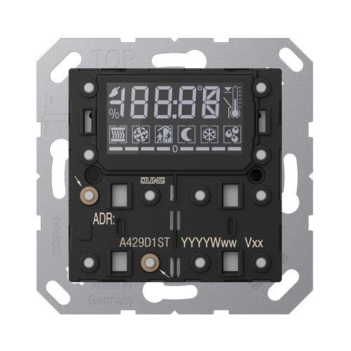 JUNG A429D1ST Controller ambientale KNX compatto, con display e