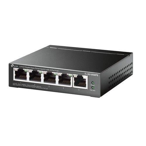 TP LINK TL-SG105MPE 5P SMART SWITCH POE