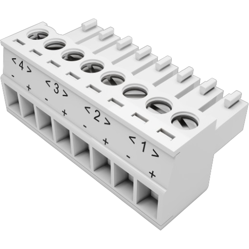 ZENNIO ZN1AC-8S-351 Output - Lumento C4 (8 Poles)