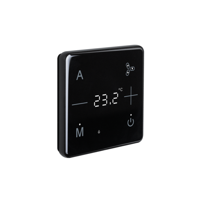 ELSNER 71512 eTR 103 AC KNX sec, jet black RAL 9005