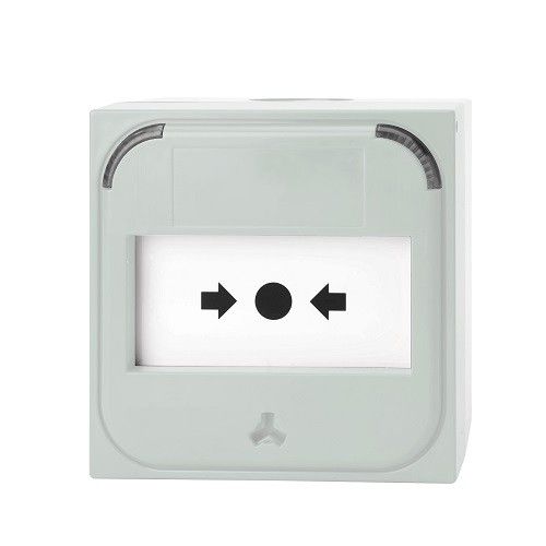 ARITECH INCENDIO NC-MC-0-W Avvisatore manuale ripristinabile, colore bianco
