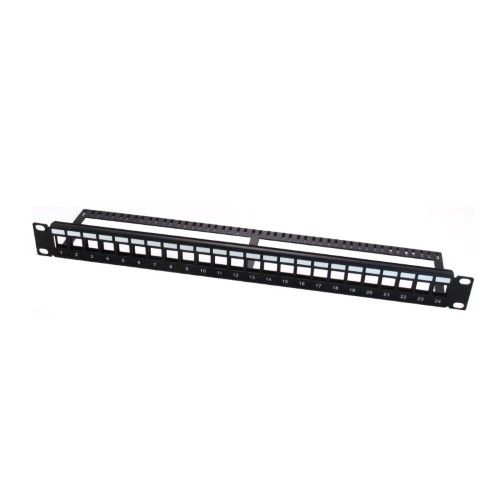WP RACK WPC-PAN-BSP24 Professional Modular Blank Patch Panel With Cable