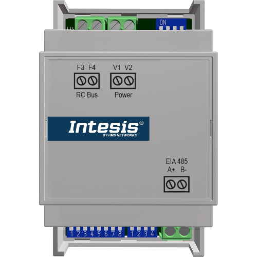 INMBSSAM001R000 Intesis Gateway Samsung NON-NASA a Modbus RTU — 1 Unità Interna — Connessione via bus F3/F4/V1/V2 — Configurazione via DIP switch