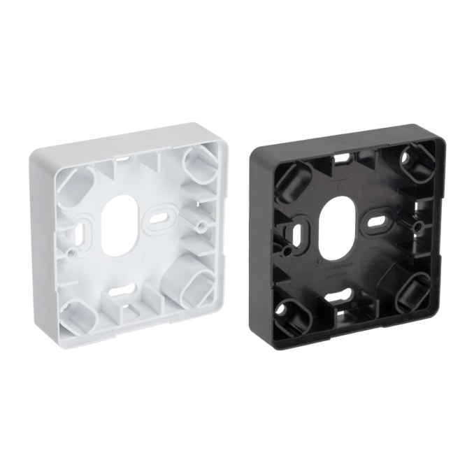 ELSNER 30192 eTR Surface mount housing, black RAL9005