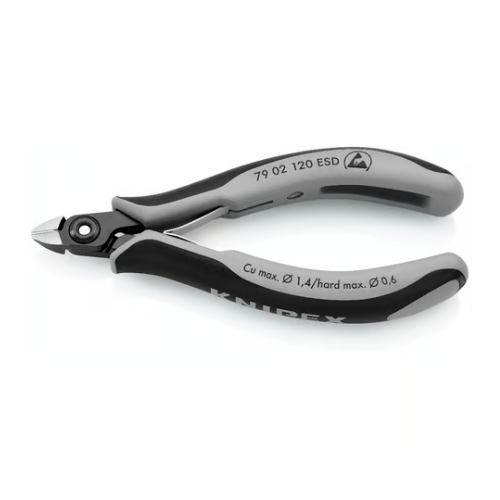 KNIPEX 79 02 120 ESD Precision side cutter